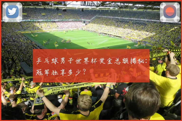 乒乓球男子世界杯奖金总额揭秘：冠军独享多少？