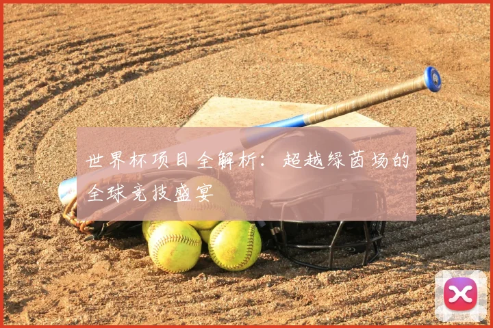 世界杯项目全解析：超越绿茵场的全球竞技盛宴