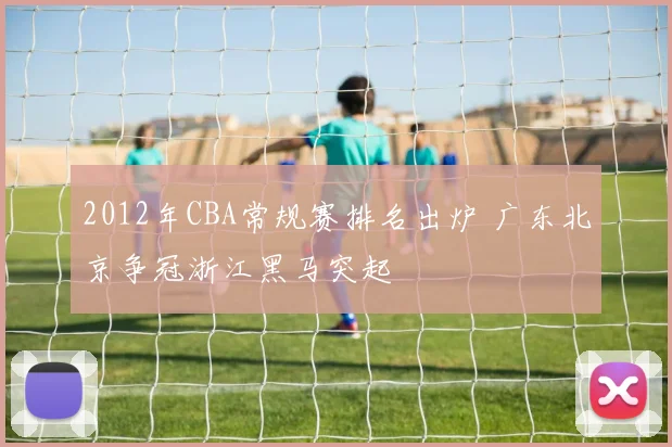 2012年CBA常规赛排名出炉 广东北京争冠浙江黑马突起
